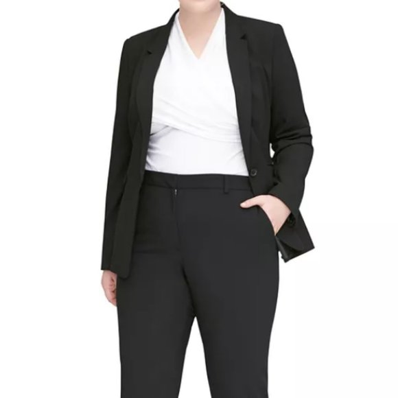 NWT DKNY One Button Blazer [7] - Picture 4 of 14